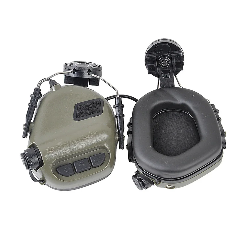 EARMOR M32H Mod3 Taktiske Headset & M51 TOT-Adapter Sæt Støj Annullering Hovedtelefoner til MT HURTIGT ARC Hjelmen Jernbane-Gratis Fragt 2