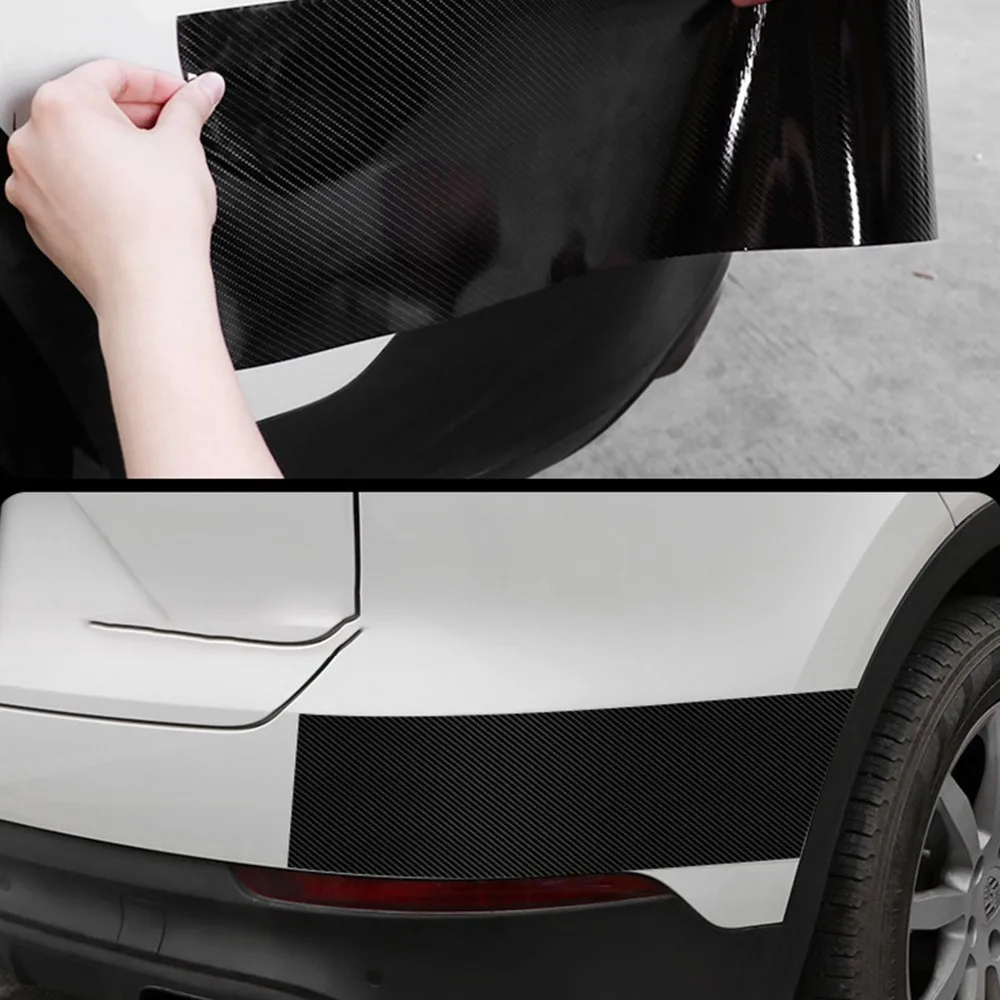 3CM 3M Bil Mærkat 5D Carbon Fiber Strip Vinyl Bilen Rulle Decals Film Anti Ridse Auto Døren Protector Bil Styling Tilbehør 2