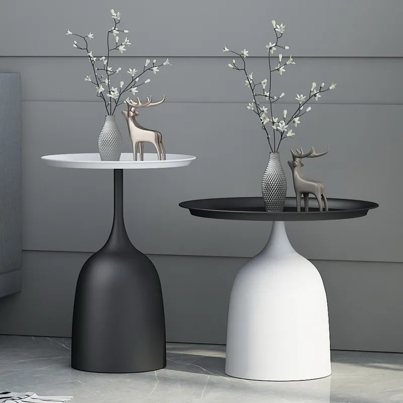 Jern, metal, beslag, Nordic light luksus side flere marmorgulv, te-bordet høj temperatur nano male stue sofa sofabord sma 2