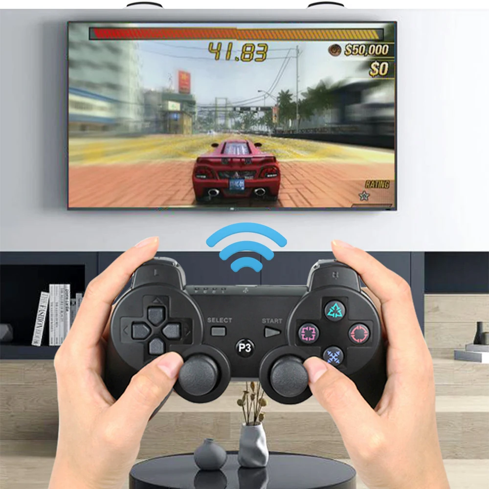 NYE 2,4 G trådløse controller Wireless Joysticket for PS4/PS3 Dualshock Gamepad Video Spil Joystick Controller Til Tablet-PC 2