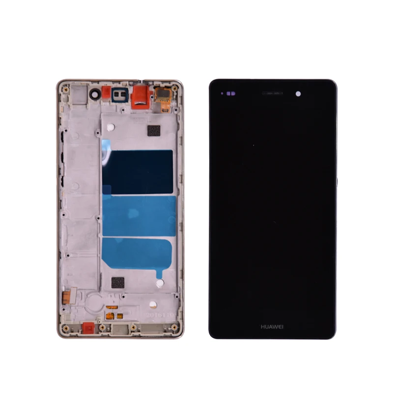 For Huawei P8 Lite ALE-L21 LCD-Skærm Touch screen Digitizer Assembly Med ramme ELLER For P8 lite lcd-uden ramme 2