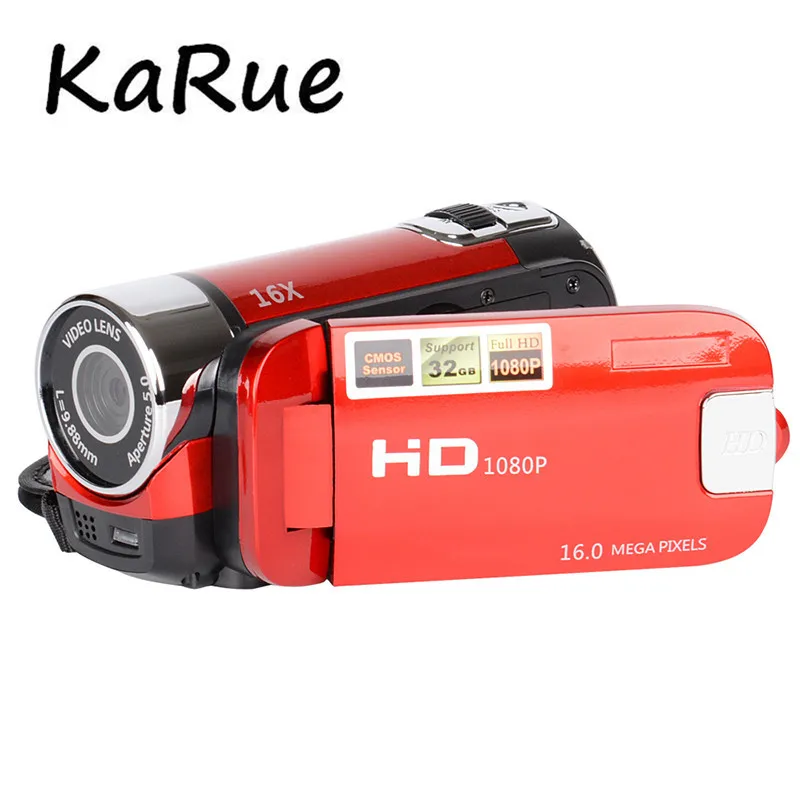 KaRue 2018 Nye 2,7 tommer 1080P HD Digital Kamera DVR Videokamera TFT LCD-16X Digital Zoom 16MP CMOS-Digital Video Kamera 2