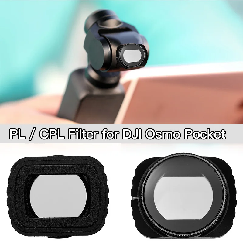 Nye CPL/PL Kamera Linse Filter Cirkulær Polarisator/Polariserende Filter Optisk Glas Tilbehør Sort Gimbal Til DJI OSMO LOMME 2