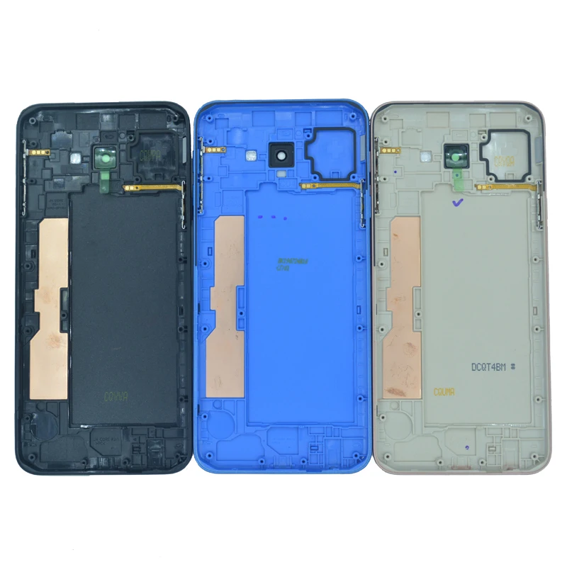 Boliger Back Cover Til Samsung J4 Core-J410 J410F Ny, Original Telefon Chassis Ramme Midten Med Bagsiden Batteriet Dør Låget Sag 2