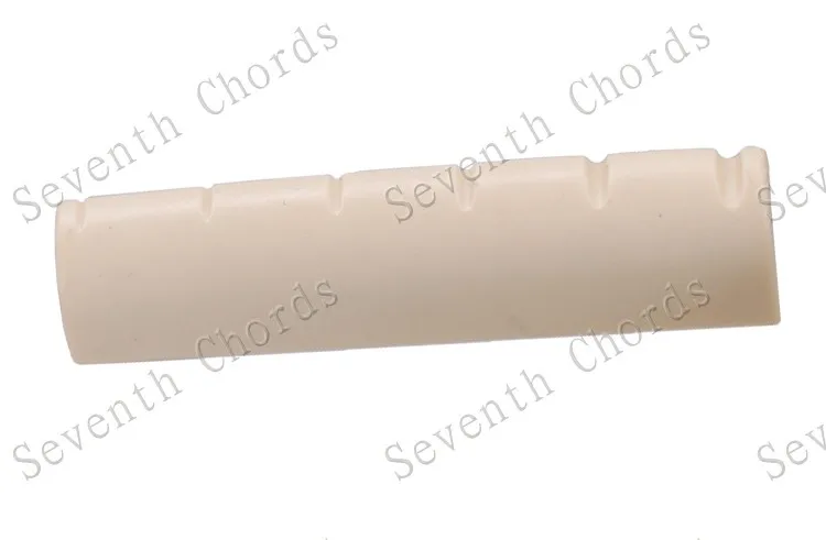 2 Stk Lvory-Hvid Længde 45MM Plast 6 String Aflange Nødder Til Akustisk Guitar.- 45*6*10-9.2 MM - MA026A 2