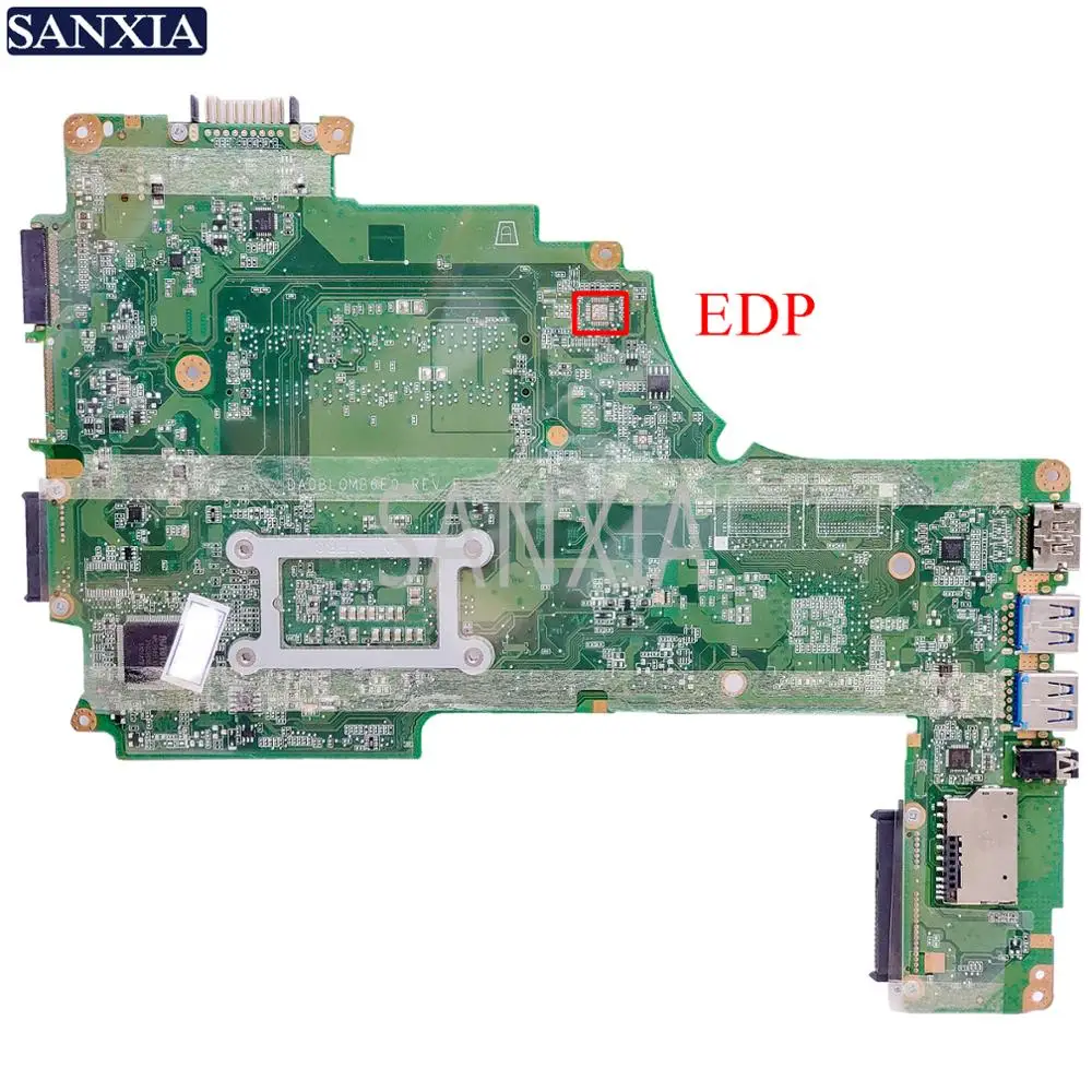 KEFU DABLQMB16B0 Laptop bundkort til Toshiba Satellit-S55-C L55-C S55 oprindelige bundkort I3-5020U/5005U 2