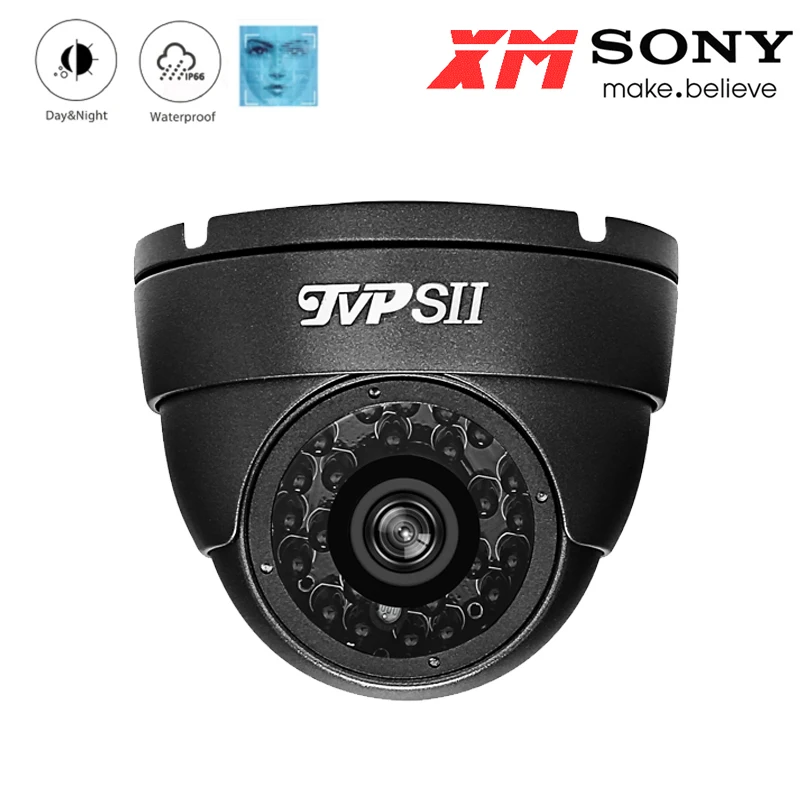 4stk en Pose 24pcs Infrarøde Lysdioder 4K 8mp,5mp,4MP,2MP IP66 Vandtæt Grå Metal Lyd Dome Halvkugle Overvågning AHD CCTV Kamera 2