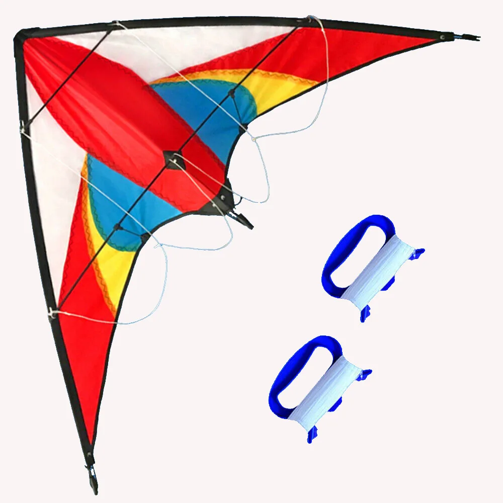 NYE Ankommer 48 Tommer Professionel Dobbelt Linje Stunt Kite Med Håndtag Og Line Godt Flyvende Factory Outlet 2