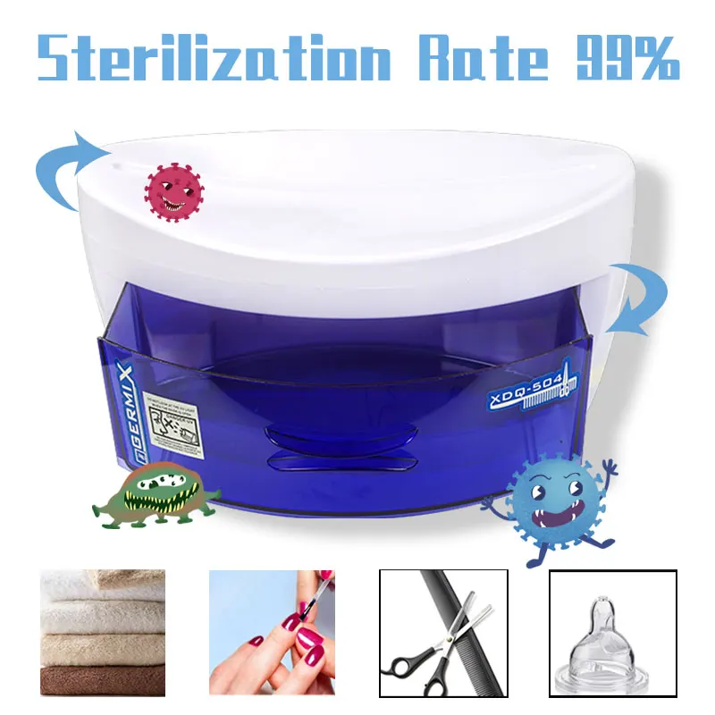 Sterilisator Til Manicure Desinfektion af Nail Art Manicure Værktøjer max Alkohol til Desinfektion UV-Lys Alkohol Sterilisator Box 2