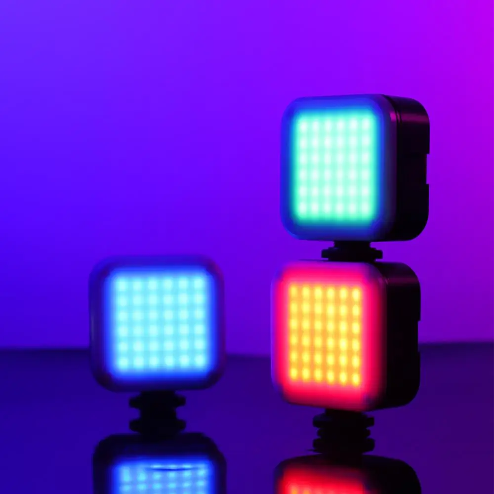 Ulanzi U-Lyse 2700K-6500K LED Video Lys 6 Farve Gel RGB Effekt Lys Magnetiske Fyld Lys Vlog på Youtube Levende Lys Ultra Mini 2