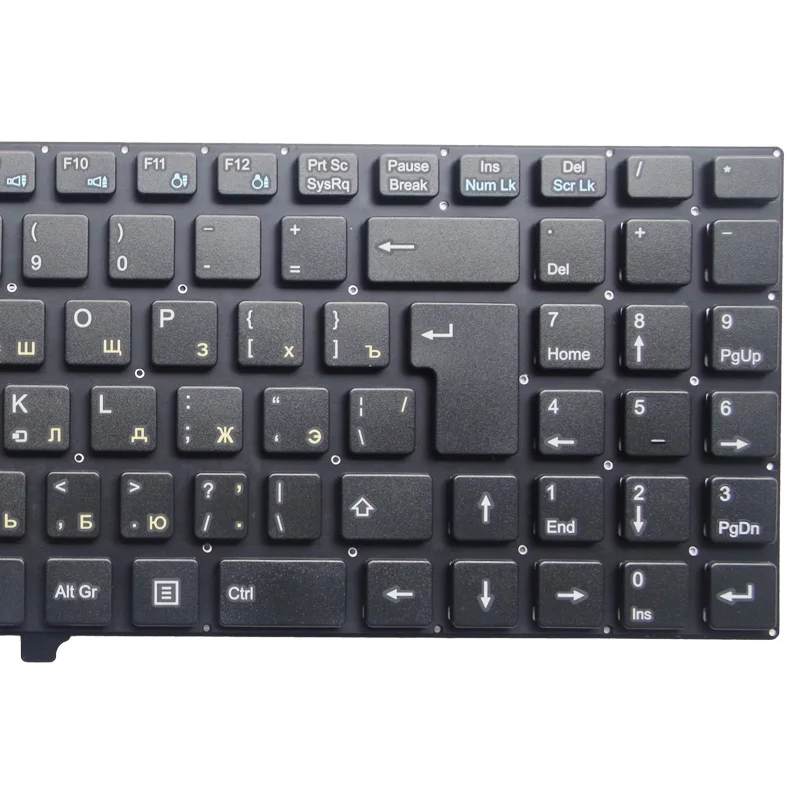 GZEELE NYE russiske Tastatur for DNS 0801052 0801232 0801233 NH5KB11 for DEXP Aquilon O140 MP-12C98SU-F51W RU laptop tastatur 2