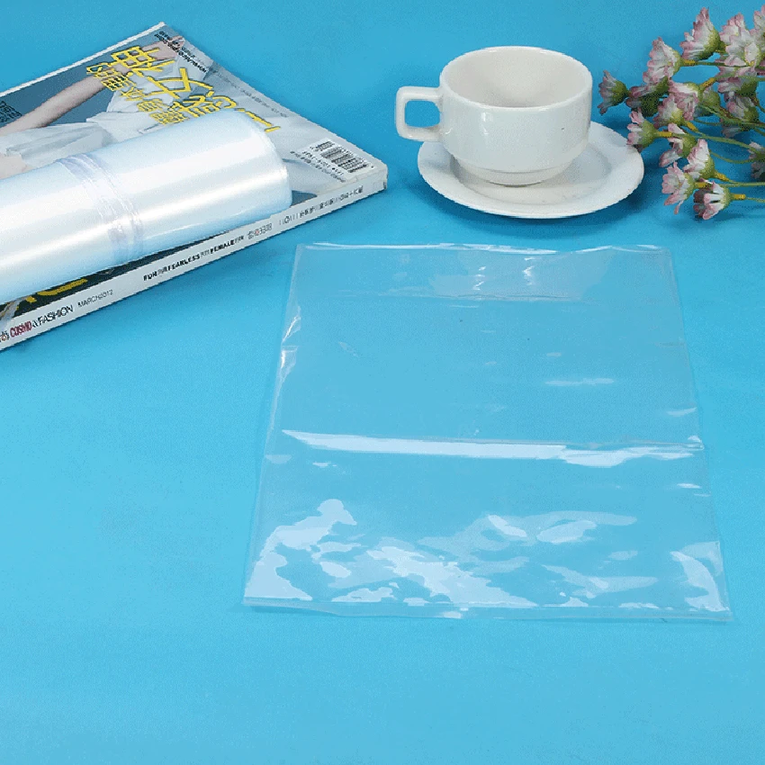 Klar PE Lommer 500pcs/masse 8x12cm Gennemsigtig PE bløde kosmetiske plast Emballage taske gave poser slik værktøjer fladskærms slag åben top 2
