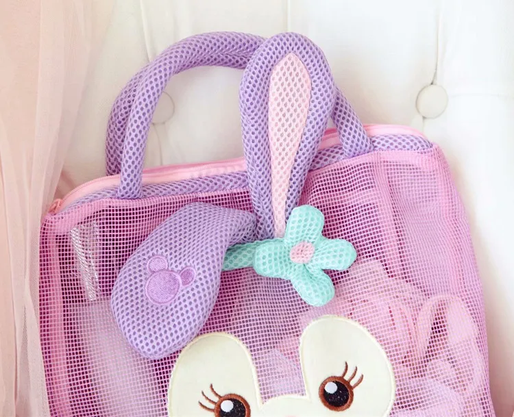 Tegnefilm Japan Duffy Bære Stellalou Pink Panther Sailor Moon Luna Gennemsigtig Kosmetiske Tasker Opbevaring Mesh Bag Stranden Bag Vask Tasker 2