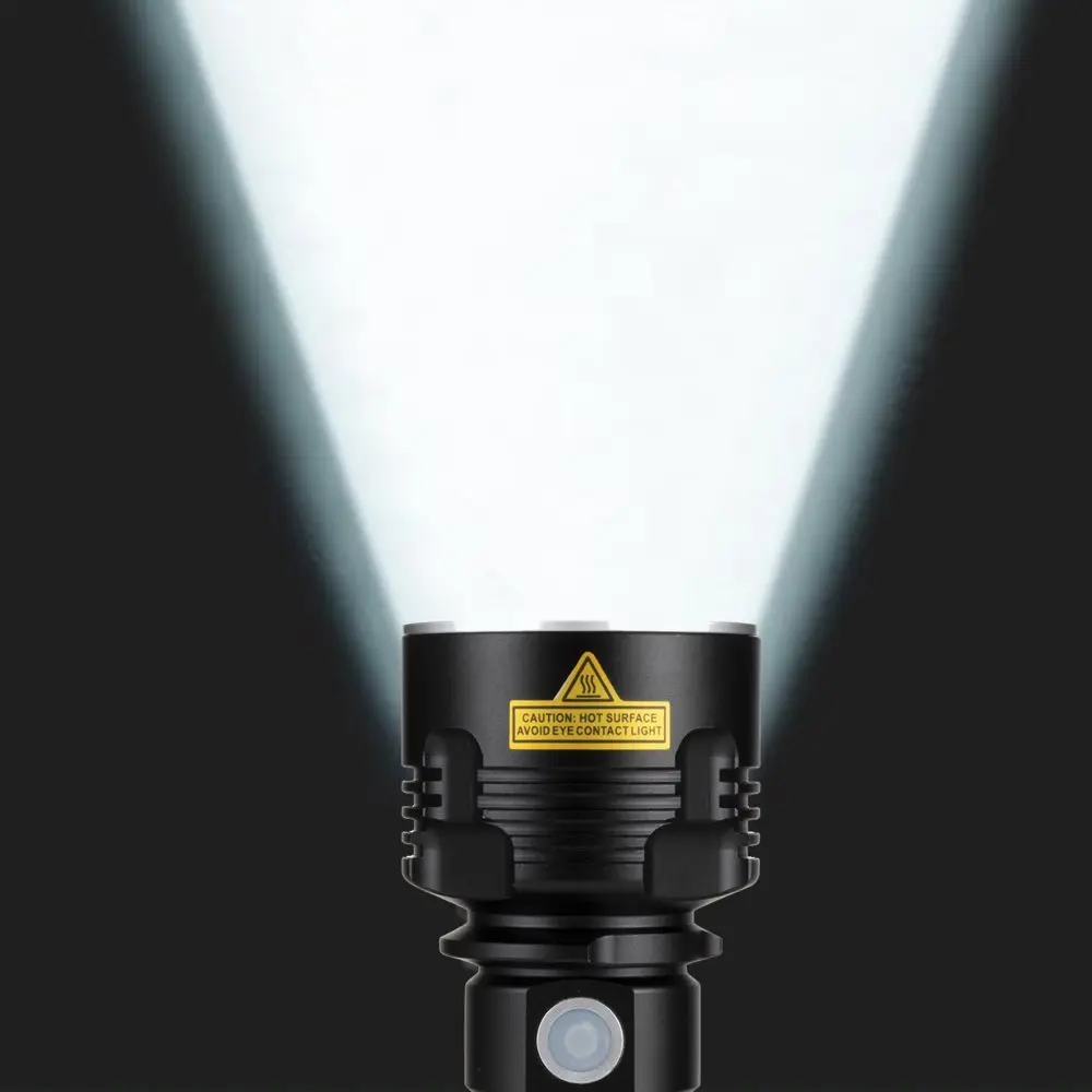 Alonefire H030 Super Kraftig LED Lommelygte XHP50.2 Taktisk Lommelygte USB-Genopladelige Linterna Vandtæt Lampe Ultra Lyse Campi 2