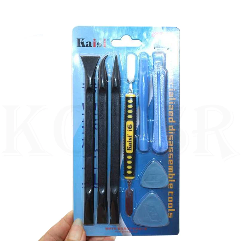 Kaisi 1Professional Metal, Plast Spudger Crobar Adskille Værktøjer Til iPhone, iPad, Mobiltelefon, Tablet, Laptop Åbning Tools Kit 2