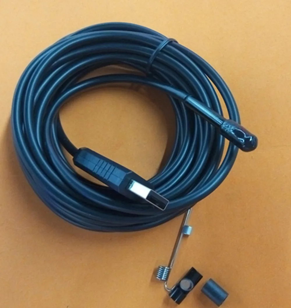 USB-2m/5m 7mm vand-bevis IP66 usb endoskop Endoskop kamera CMOS 2
