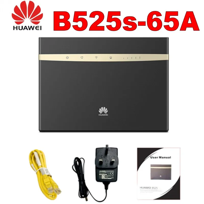 Ulåst Huawei B525 B525s-65a 4G LTE Cat 6 Mobile Hotspot Gateway 4G LTE WiFi Router 2