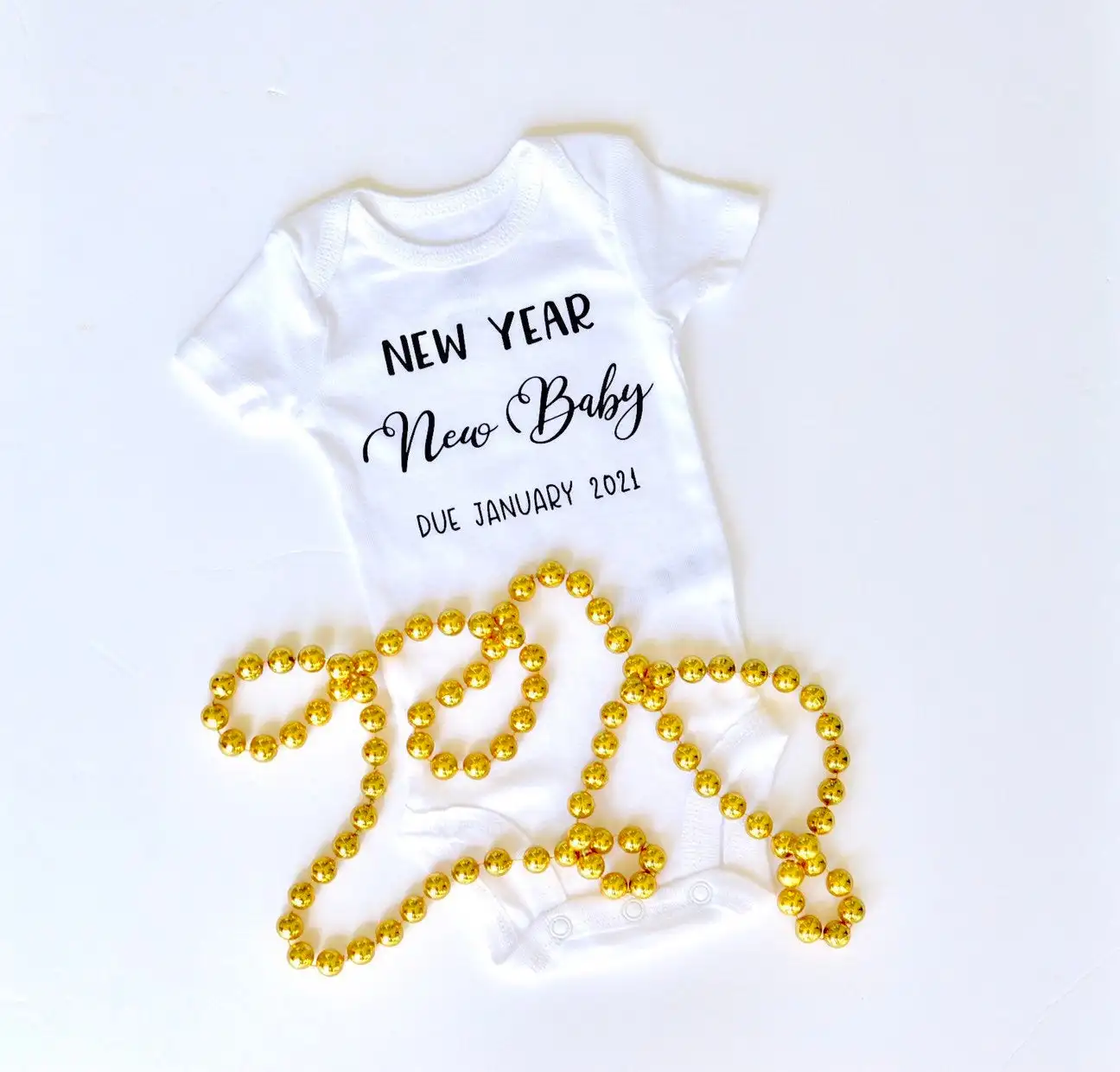 Baby Kommer Snart 2021 Onesie Simpelt Print Graviditet Meddelelse Baby Body Graviditet Afsløre Bodyer Toddler Baby Onesie 2