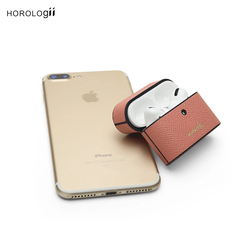 Horologii Personlige Initialer Brugerdefinerede Pink Læder Phone Case for Iphone 7 8 10 X XR XS 11 12 Pro Max Mini Mobiltelefon Dækning 2