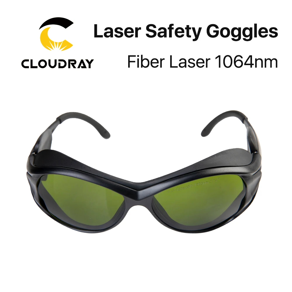 Cloudray 1064nm Laser sikkerhedsbriller 850-1300nm OD4+ CE-Beskyttelsesbriller Til Fiber Laser Stil Et 2