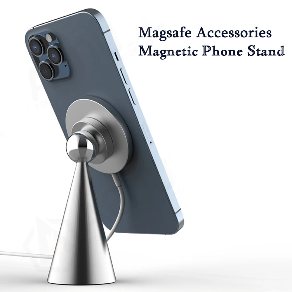 Magnetisk Telefonen Stå &Holdere & Magnet Stiker for Magsafe Tilbehør/Trådløs Oplader Pad Til iPhone 12 Pro Mini Max 2