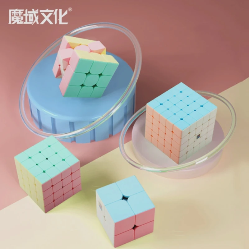 2020 Nye Moyu macaron Magic Cube 3x3 Hastighed Puslespil Magic Cube MOYU 3x3 Puslespil Cubo Magico Dejlig sjov legetøj for børn, spil terninger 2