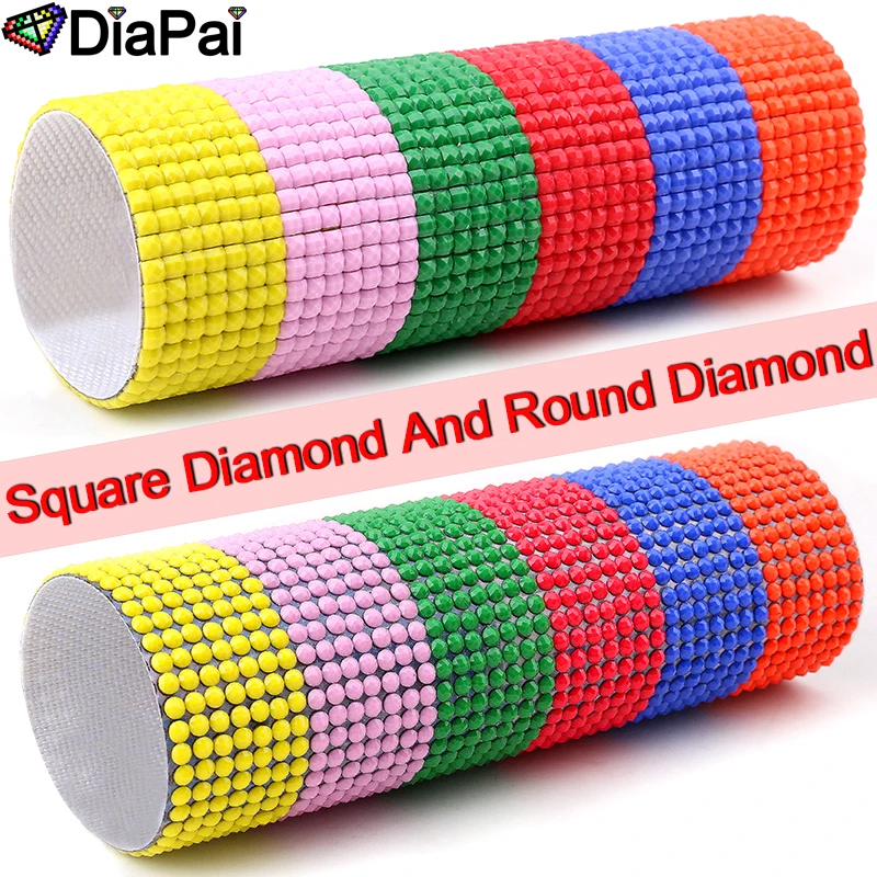DIAPAI 5D DIY Diamant Maleri Fuld Square/Runde Bor 