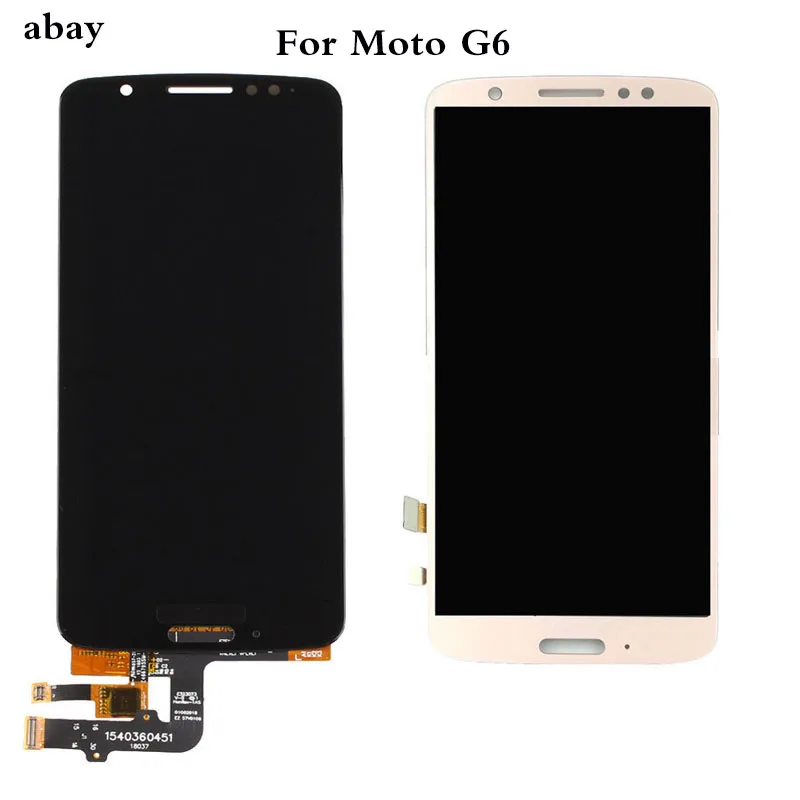 OEM For Motorola G6 LCD-Skærm Touch screen Digitizer Assembly Reservedele Til Moto G6 XT1925 5.7