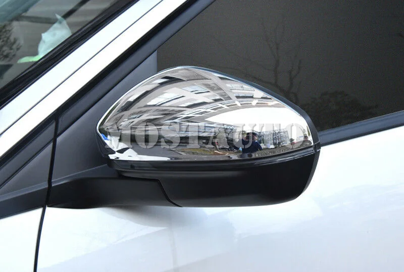 For Peugeot 3008 3008 GT ABS Chrome Side bakspejl Dække Trim 2016-2019 2stk Bil Tilbehør Indvendige Bil Indretning Bil Trim 2