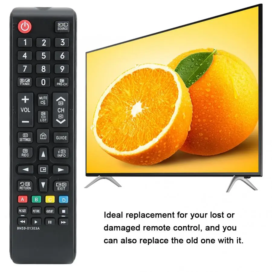 2STK Remote Controllere hjemmebiograf TV-TV Remote Controllere Erstatning for Samsung BN59-01303A 2