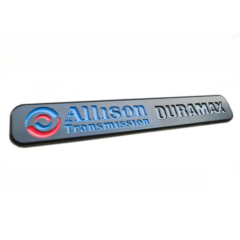 300pcs/masse Allison Transmission Duramax Logo Badge-Logo Klistermærke Navneskilt 2