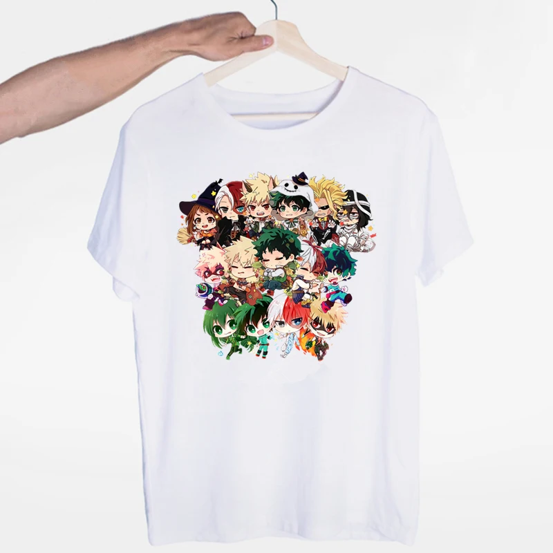 Anime Min Helt den Akademiske verden Izuku Midoriya Cosplay Boku Ikke Helt den Akademiske verden, T-shirts, Korte Ærmer Dame T-Shirts Mode pige T-shirt 2