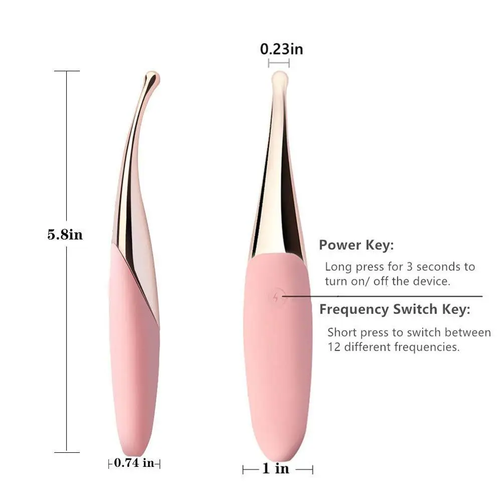 RABBITOW Klitoris Vibrator G Spot Brystvorten Anal Stimulator for Kvindelige Vandtæt Silikone Wand Massager Voksen Sex Legetøj 2