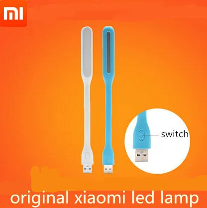 XiaomiOriginal Mijia USB-LED Lys Med kontakt 5 niveauer, lysstyrke USB til Strøm bank til bærbar Notebook Transportabel LED lampe gadget 2