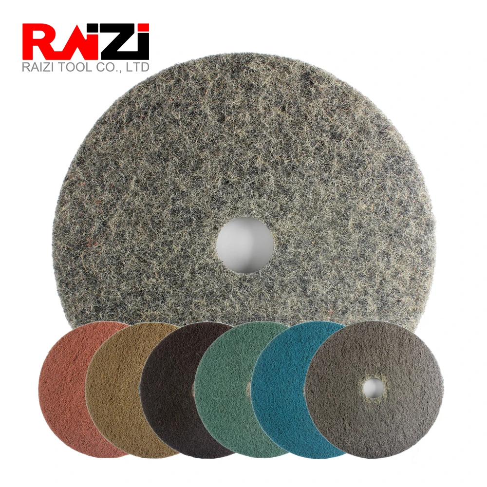 Raizi 1 Pc 20 tommer diamant, der er imprægneret med gulv polering polering pads/ plader til konkrete slibemaskine 2