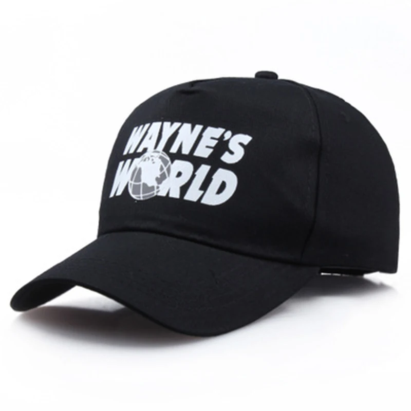 Kvinder mænd mode WAYNE ' S WORLD udskrivning baseball cap bomuld snapback justerbar hat cool sommer mesh caps engros 2