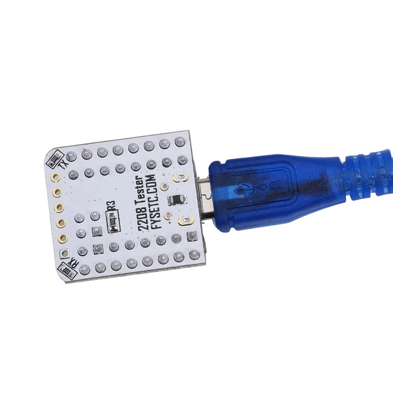 TMC2208 Tester Modulet Controller Board USB til Seriel Adapter med USB-Kabel til 3D Printer QJY99 2