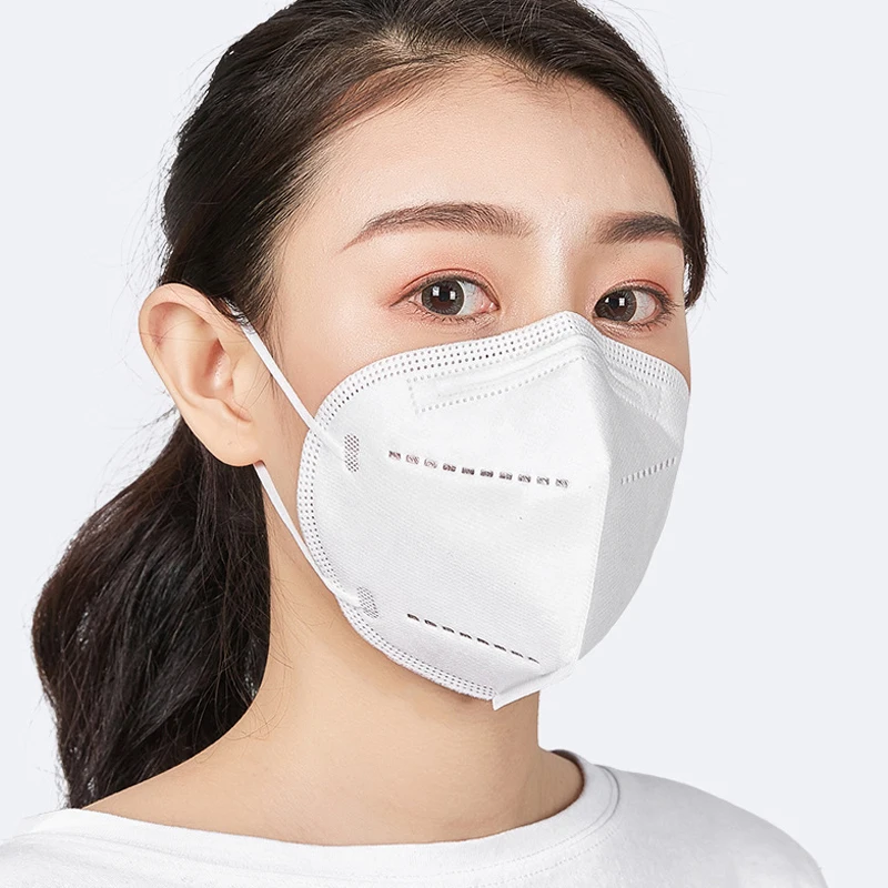 Disponibel Ansigt Maske Anti PM2.5 Støv, Forurening Munden Dække Masker Respirator Åndbar For Voksen 10-100pcs/ Masse 2