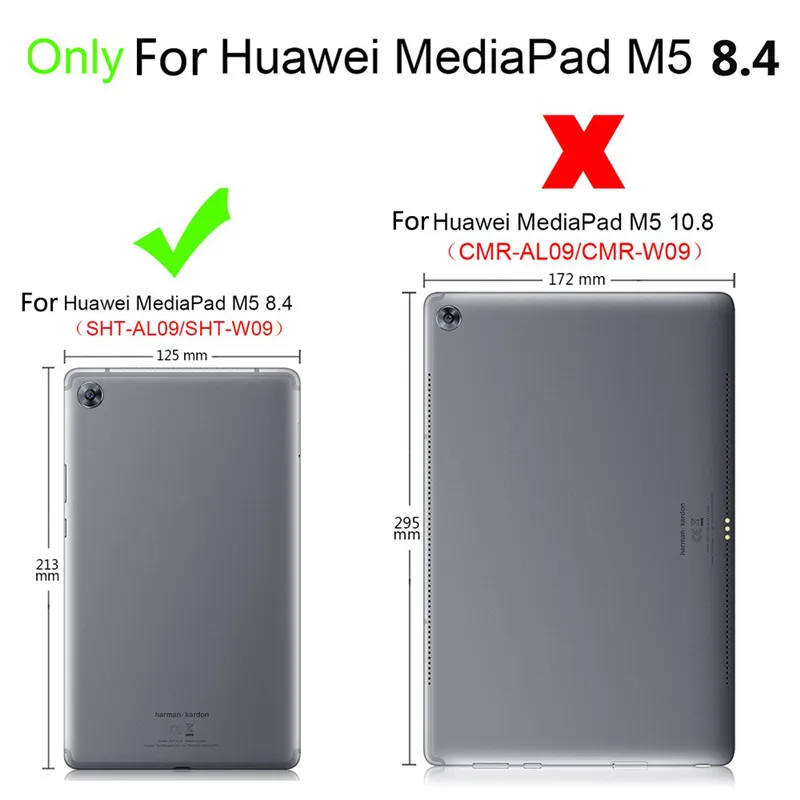 For Huawei MediaPad M5 8.4 Tunge Stødsikkert Sagen For Huawei M5 8.4