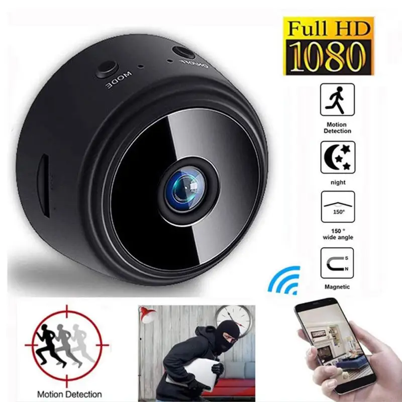 A9 Mini Fuld 1080P Lille Wifi Kamera Wifi IP-Mini Kamera IR Night Micro Kamera Motion Detection Kamera babyalarm 2