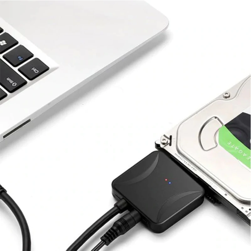 Antoksky USB 3.0 og SATA-3 Kabel Sata Til USB Adapter Konvertere Kabler Understøtter 2,5 Eller 3,5 