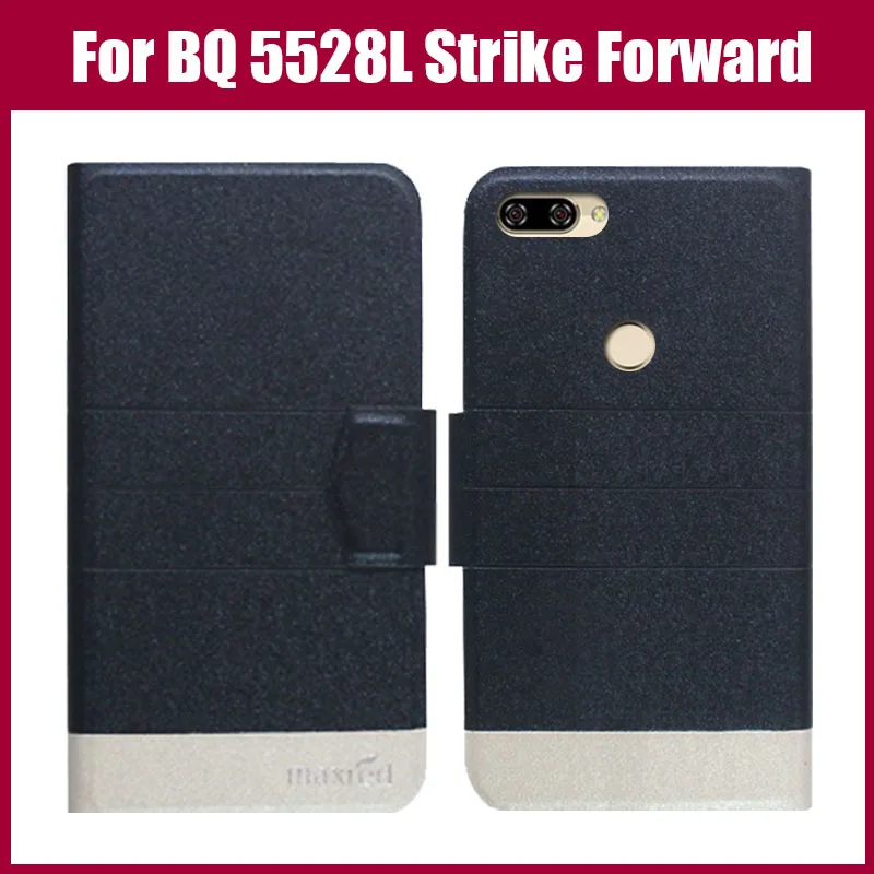 Hot salg! BQ 5528L Strike Frem, når Nye Ankomst 5 Farver Mode Luksuriøse Ultra-tynd Læder Beskyttende Dække Telefon Taske 2