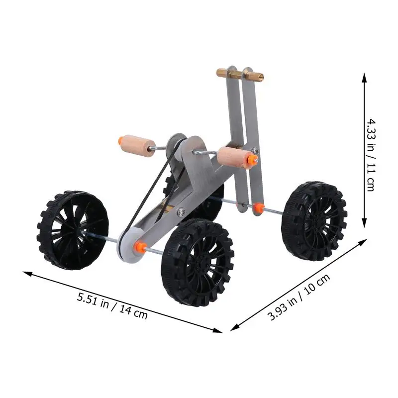 1pc Fugl Intelligens Uddannelse Toy Papegøje Cykel Toy Tre-Hjulet Fire-Hjulet Pædagogiske Fugl Fod Talon Toy Papegøje Cykel-Toy 2
