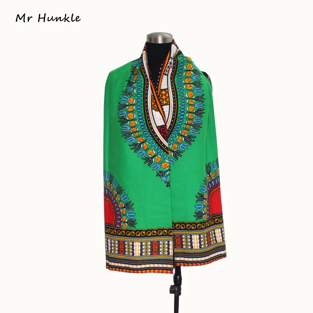 Hr. Hunkle 2017 Ny Fashion Vinter Oversize Plaid Nye Designer Afrikanske Udskrive Unisex Bomuld Wrap Dashiki Tørklæde 2