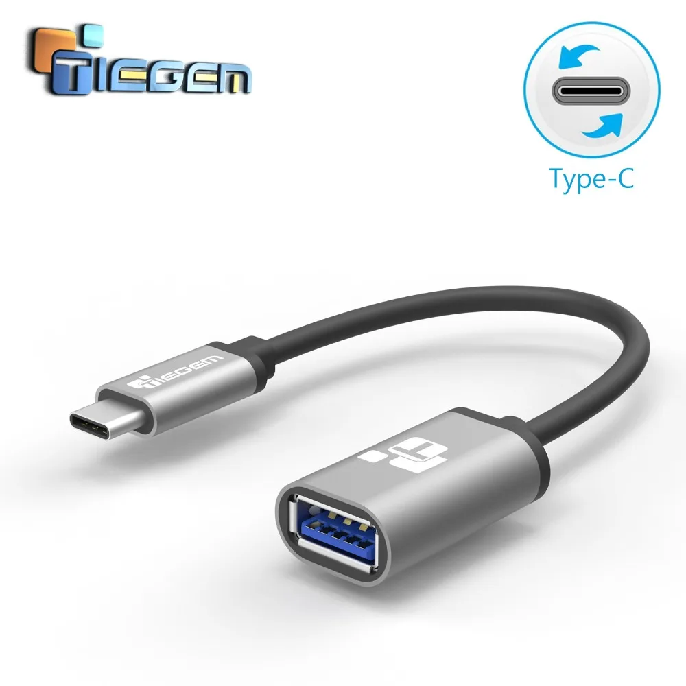 TIEGEM USB 3.1 Type C OTG til Nexus 5X 6P 5 Gbps USB 3.1 Type C Til USB 3.0 Type C-OTG-Adapteren Type-C Kabel til LG G5 HTC M10 2