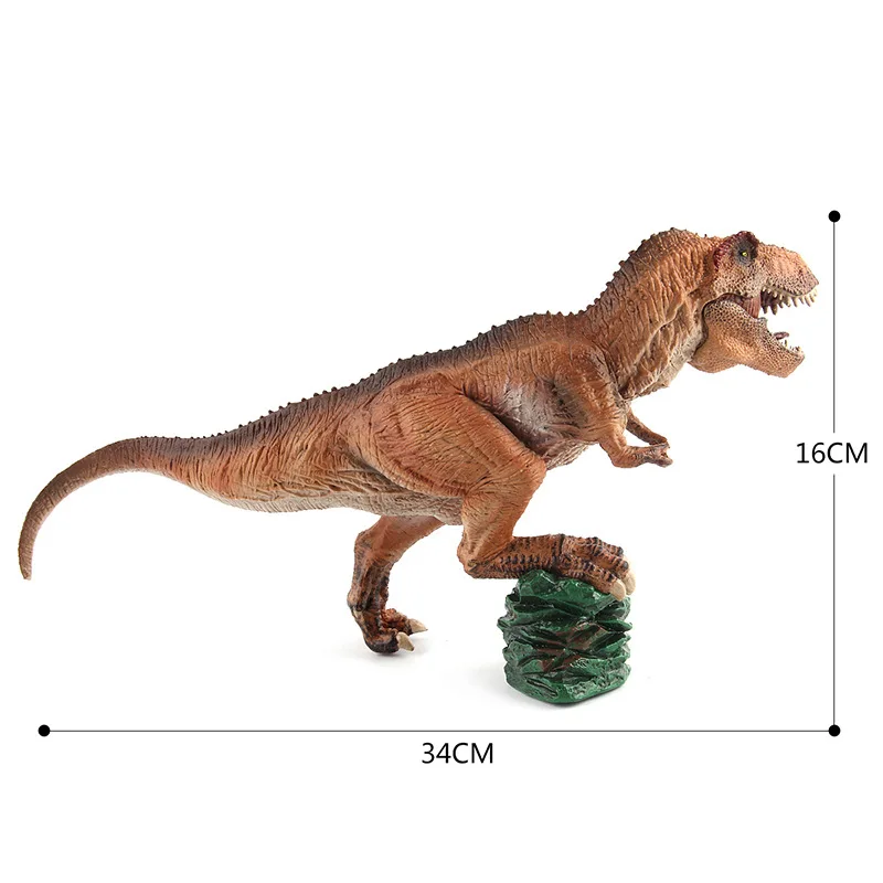 Nyhed og livlighed Produceret Forhistorisk Film Jurassic Verden Model Kejser Dragon Toy Gave Ornamenter legetøj for børn 2