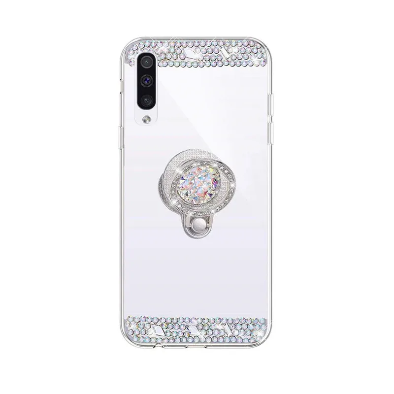 Spejl silikone Ring Dækning For Huawei P30 Pro P20-P40 lite E S Smart Z 2019 Tilfælde Ære udsigt 20 30 10i 9 Lite 8X 6A 9A Telefonen Sag 2