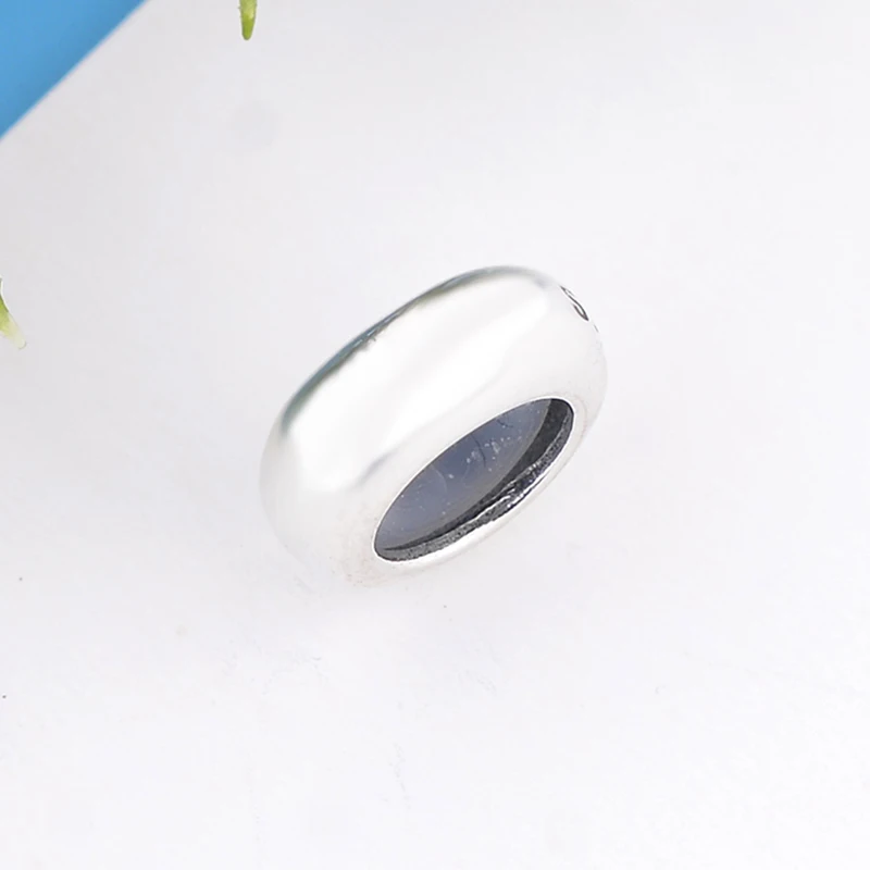 3pcs/masse Sølv 925 Prop Silicium Perler Passer Oprindelige Pandora Charms Armbånd Sølv 925 Charme for Kvinder DIY Smykker at Gøre 2