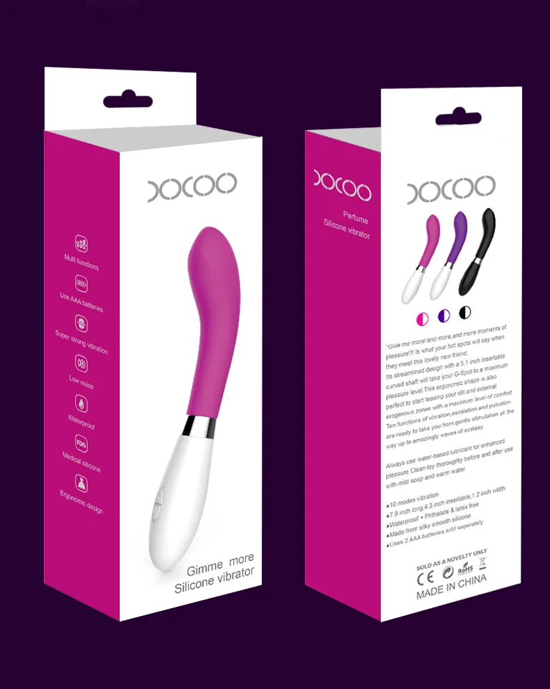 G spot Vibrator Klitoris Stimulator Dual Vibrator Penis Massageapparat Dildo Vibrator Sex Legetøj til Kvinde Erotisk Voksen Sex Produkter 2