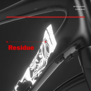3D-Cykel Stel Beskyttelse Klistermærker Reflekterende Cykel-Paster Vagt Dække Klistermærker Slid-Resistente Anti-Skid Protektor for MTB Vej 24583